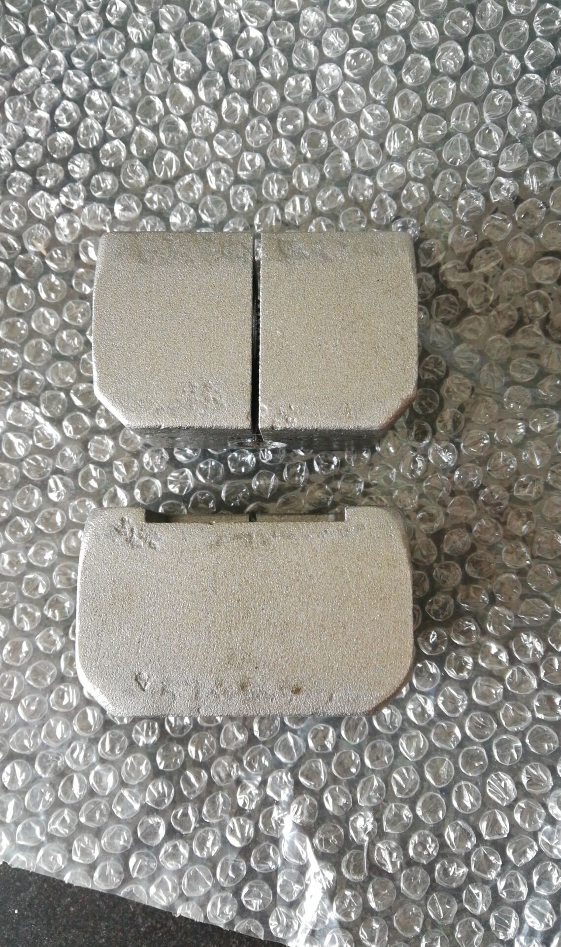 Legert stål wear block