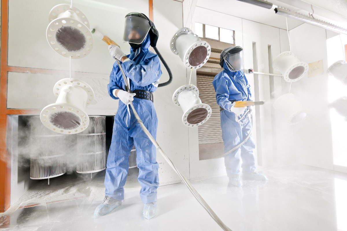 Ytbehandling av plåtkomponenter